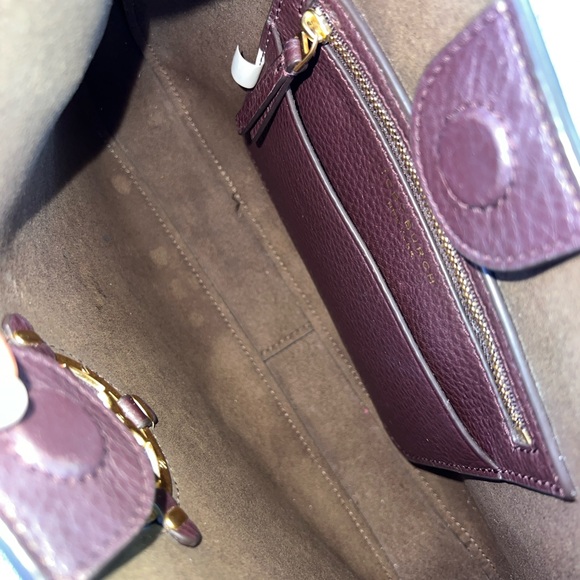 Tory Burch Miller Hobo - Deep Burgundy - Picture 3 of 16